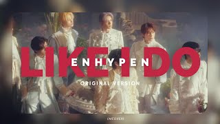 (AI COVER) ENHYPEN - Like I Do (Original by:J.Tajor) (Original Version) Audio