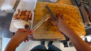 POV: Slicing Chicken Teriyaki