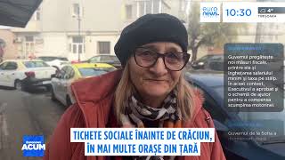 Tichete Sociale Înainte De Crăciun. Cine Beneficiază Și Care E Valoarea Tichetului