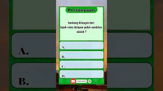 lambang bilangan dari tujuh ratus delapan puluh sembilan adalah?❗❗#tebaktebakan #quiz #shorts