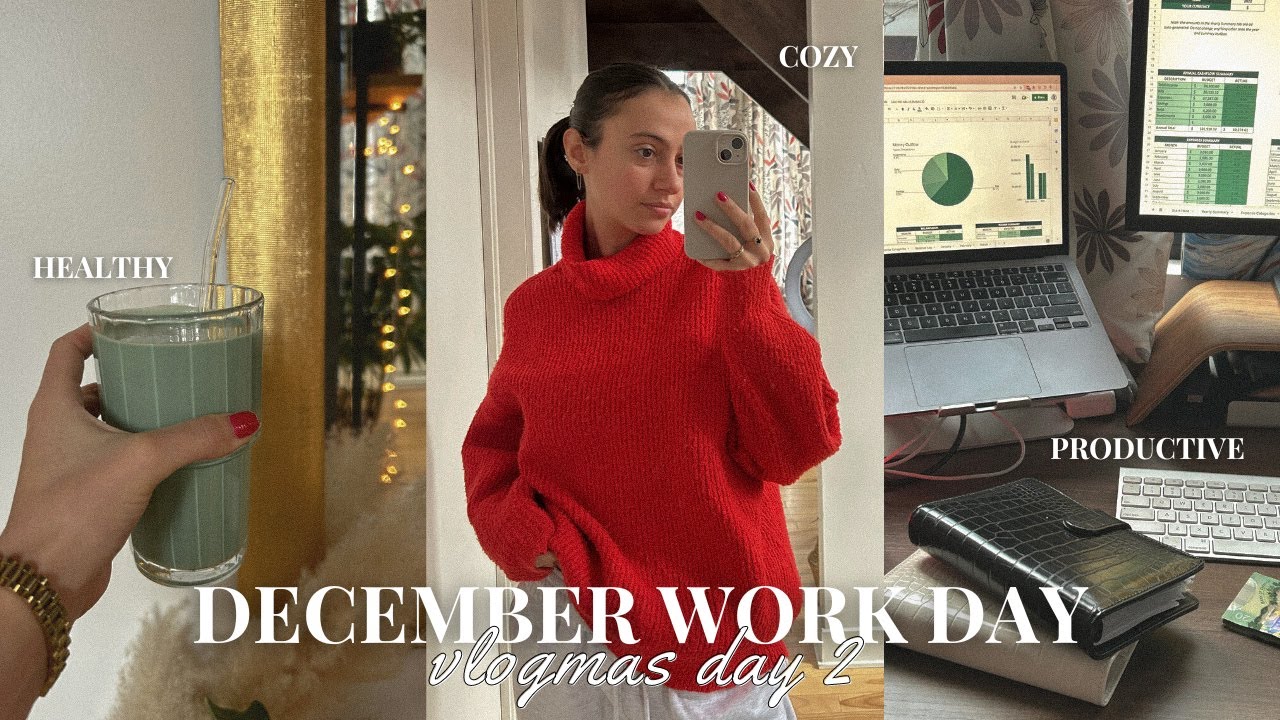 VLOGMAS DAY 2: December 1st, Work Day in my Life, New Month Budgeting ...