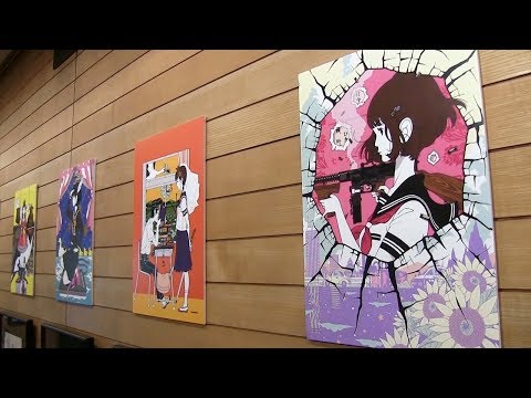 弥生美術館「セーラー服と女学生」2階