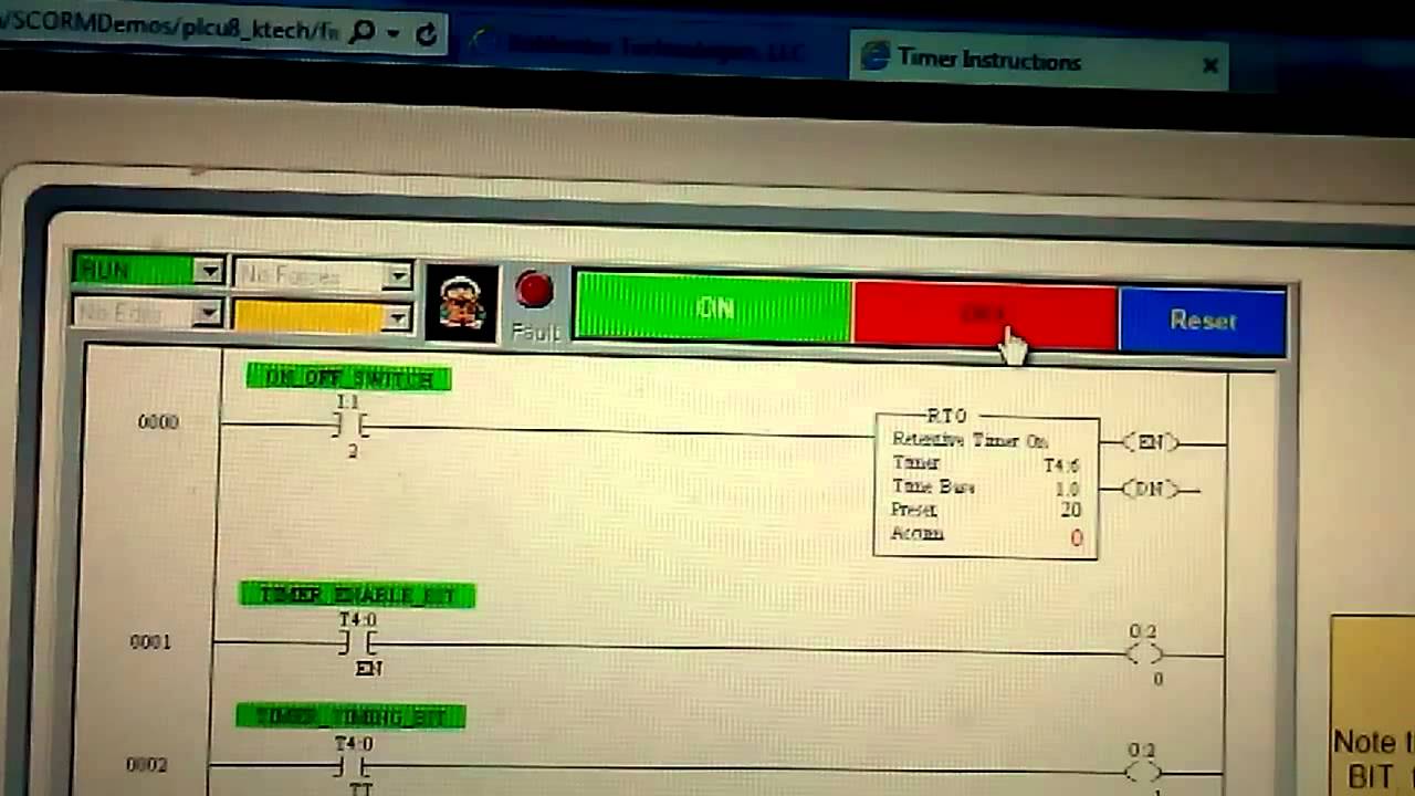Timing rslogix 500 - YouTube