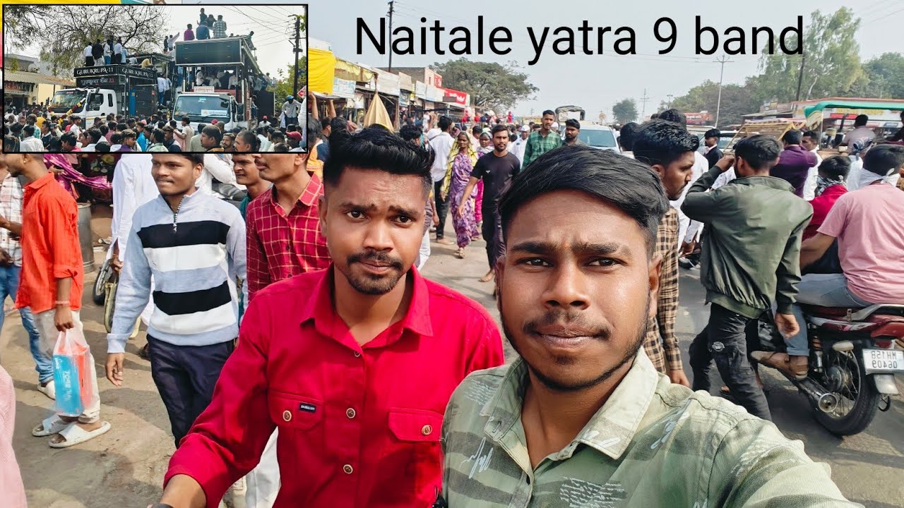 Naitale yatra 9 Top band mirwnuk ❤️😍🌎 and yatra Tour 😀 #krushnapawarvlogs 