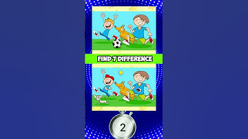 Find The 7 Differences #154 Playing Boys