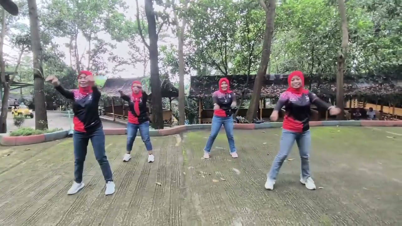 Senam kreasi KUGADAIKAN CINTAKU /gombloh# DIKLAT PORPI jakarta timur