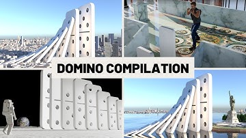 Best Satisfying Destruction Domino effect simulation compilation 最令人满意的破坏多米诺效应模拟合集