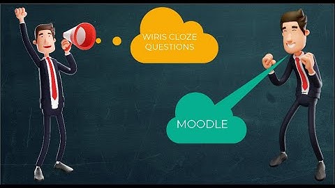 How to set up a WIRIS Cloze question in Moodle