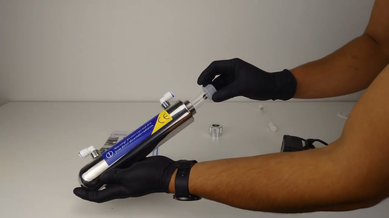 UV lampa na desinfekci vody 6W, 1/4