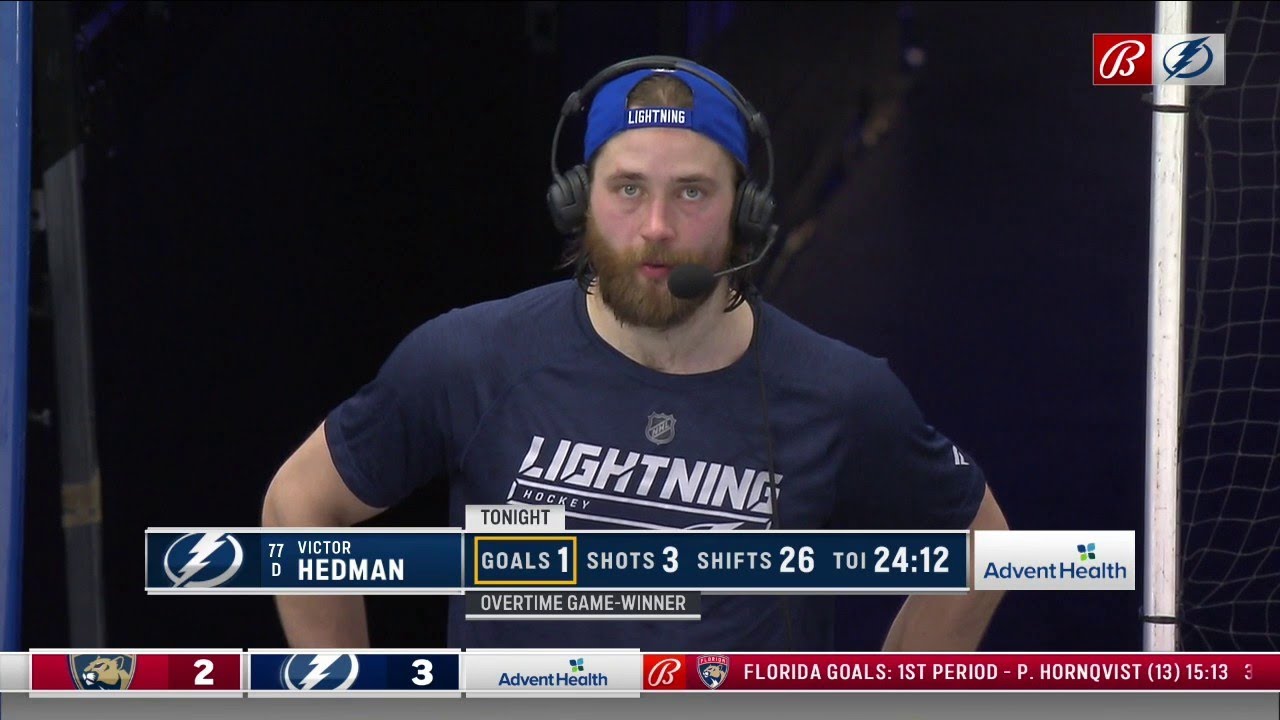 Hedman | Postgame 4.21.24 | Tampa Bay Lightning