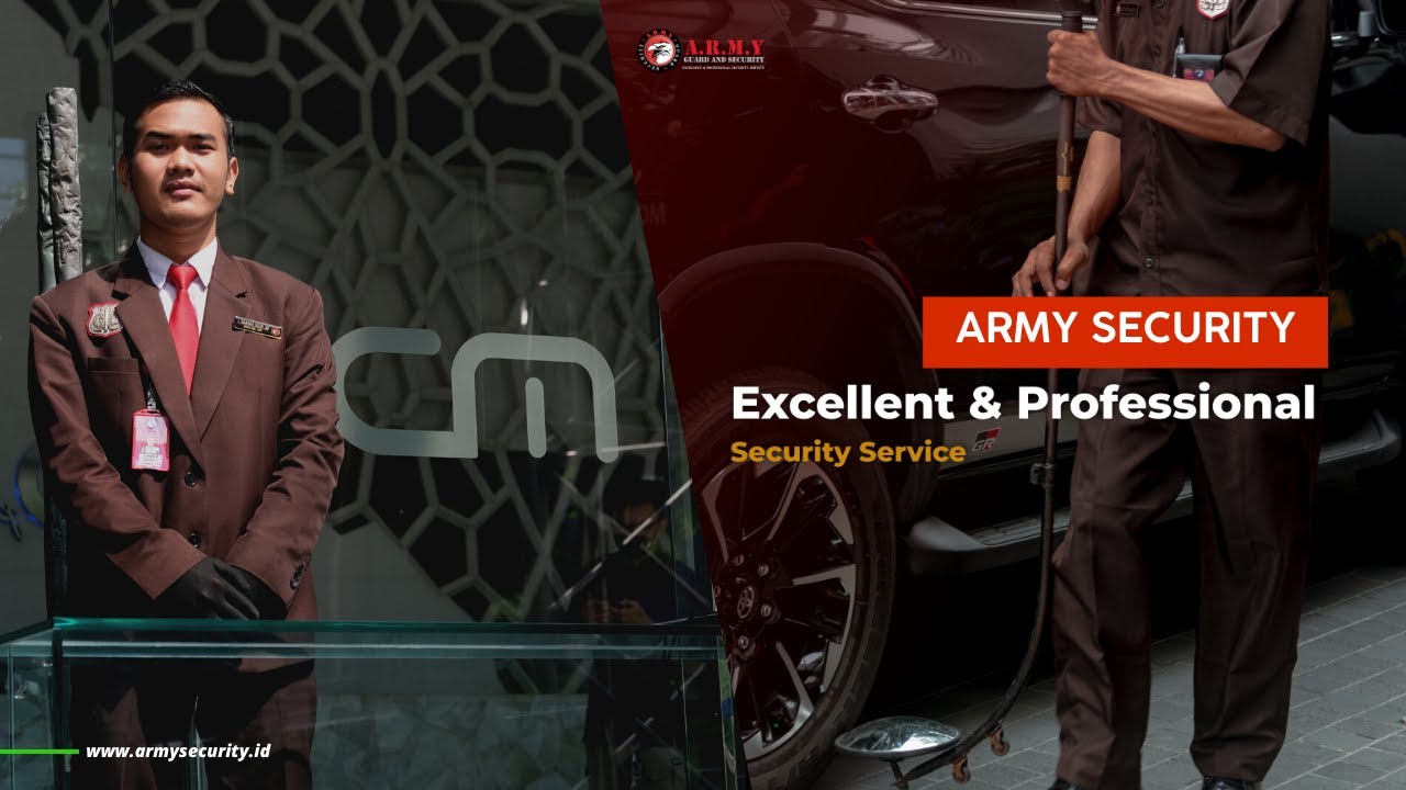 ARMY Excellent & Professional Security Service - YouTube