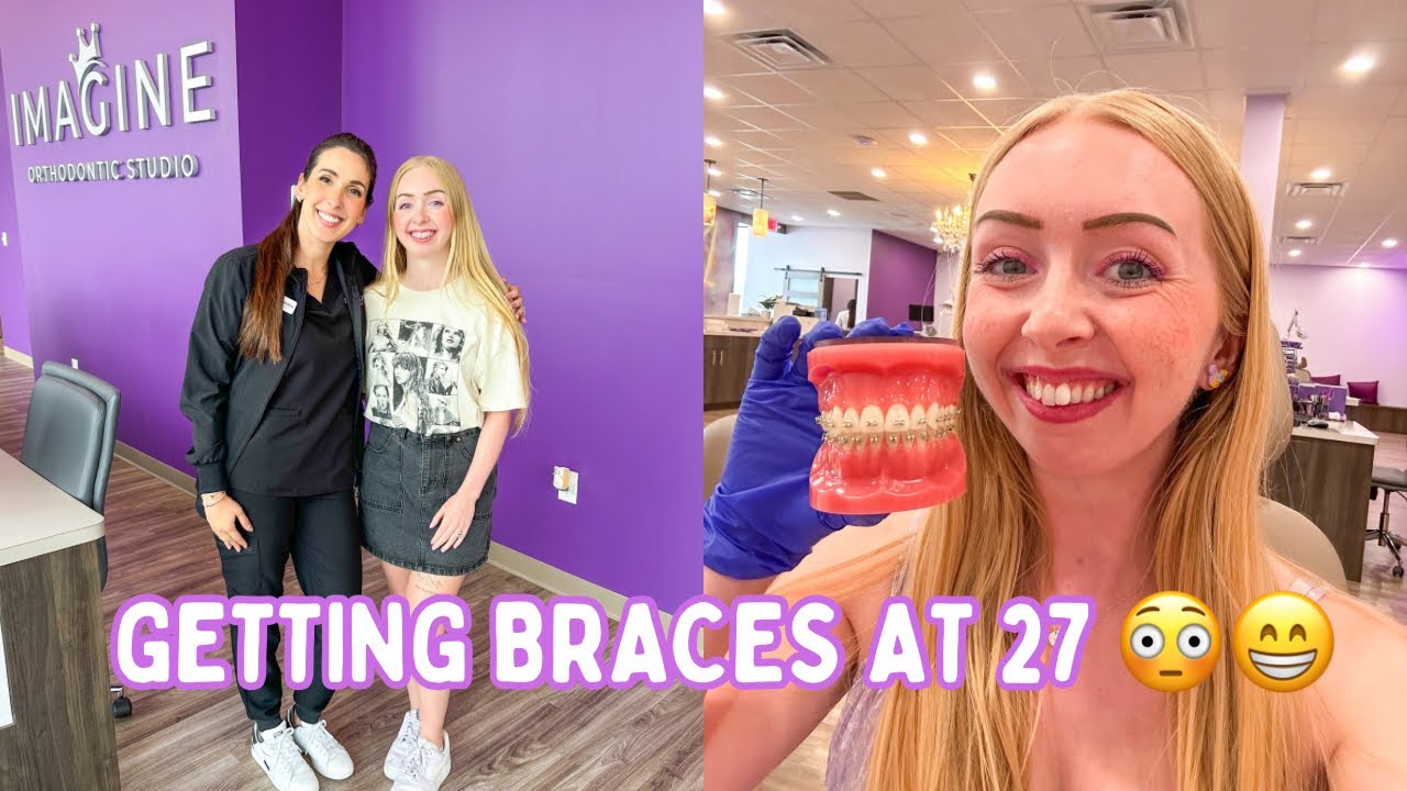 В 27 лет мне ставят брекеты! 😬 Disney Springs, Walmart, Imagine Orthodontic Studio Orlando