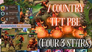 7 country🤠makes people quit😅 | Four ⭐⭐⭐s #tft #pbe #leagueoflegends #samiracarry #tftcomp
