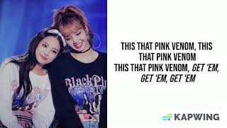 BLACKPINK- Pink Venom (Lyrics)