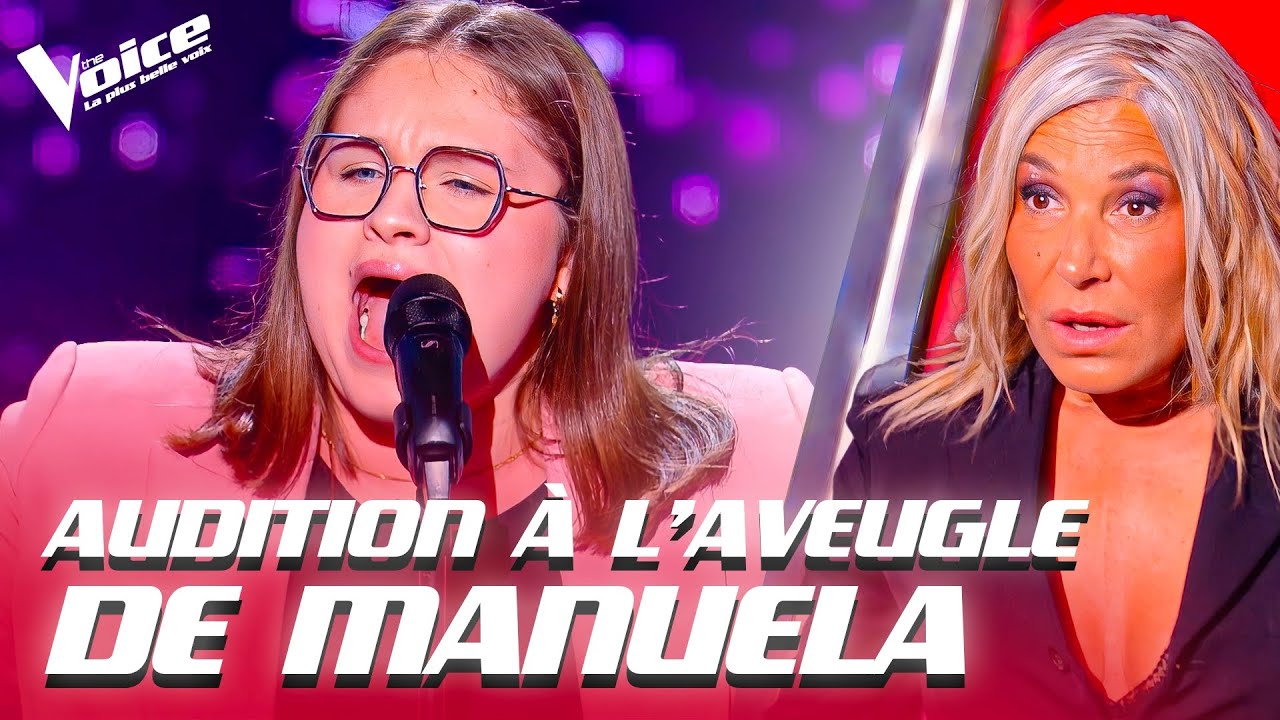 Jacques Brel Quand on n'a que l'amour Manuela The Voice France