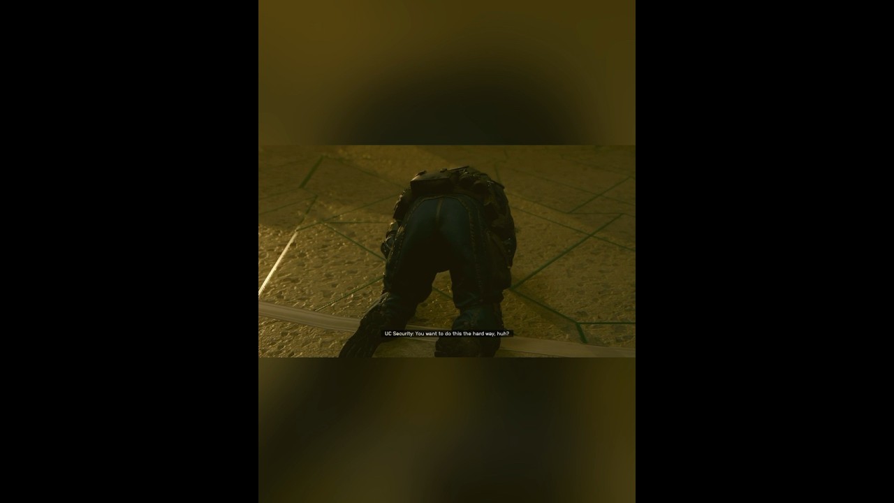 “Starfield Shenanigans: Security’s Comedic Arrest Attempts