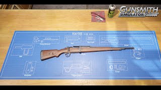 Kar98 Karabiner 98k 7.92mm WWII Rifle Restoration - Gunsmith Simulator
