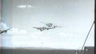 Midair Collision - Aussie Bristol Beauforts collide and crash