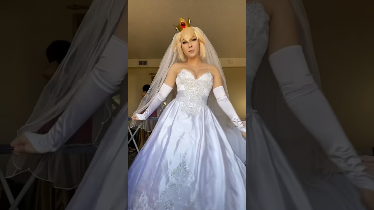👰🏼🍑 #princesspeach #nintendo #mariobros #cosplay #makeup