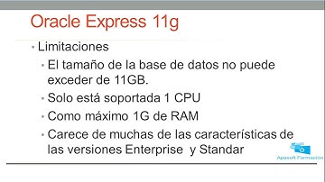 Cap 1- Curso Oracle Express 11g: introducción a Oracle Express