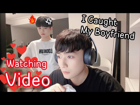 I Caught My Boyfriend Watching A Video Of Woman And Man Prank | Hidden Camera[Gay Couple Lucas&Kibo]