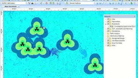 Coverage Prediction & Neighbour Planning By Atoll Planning Software