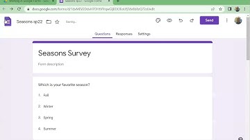 Google Forms  3 - Sending Out Your Form for Others to Complete
