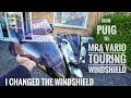 I changed the windshield on my Honda VFR800 Vtec Puig to MRA Vario Touring Windscreen... Watch Why..