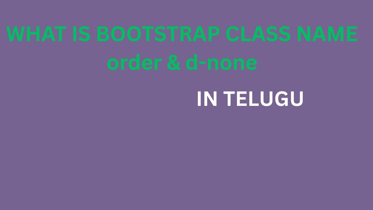 what is the bootstrap flex utilities? || how to use bootstrap class ...