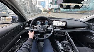 New Hyundai ELANTRA 2024 Test Drive POV