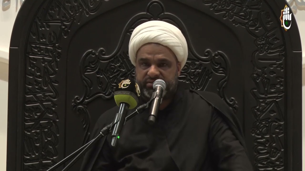 سماحة الشيخ عبدالله الدجيلي-اليوم التاسع - محرم الحرام -1444هجرية -المجمع العلوي