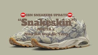 Nocta X Nike Hot Step Air Terra Snakeskin - Detailed Look Price And Date Release