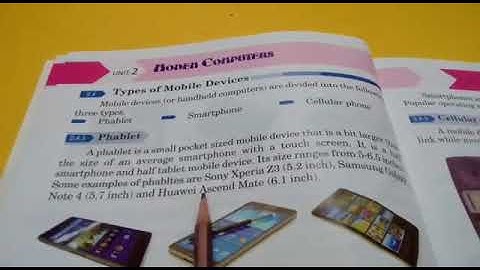 Grade 5 Computer ( Unit 2) (Modern Computers) (Part ll) (Complete Reading) (Sadiq Publishers)