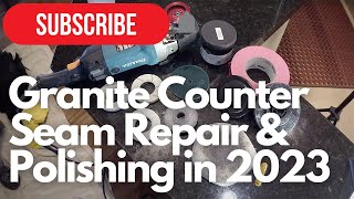 DIY - How to grind and polish a granite counter
