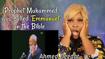 CHRISTIAN REACTS to Prophecy About Prophet Muhammed In The Bible - Ahmed Deedat