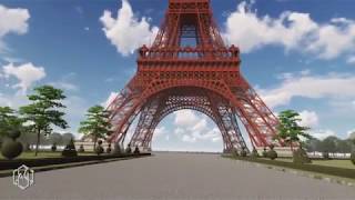 Découverte de la Tour Eiffel de 1889 (travail personnel 2016)