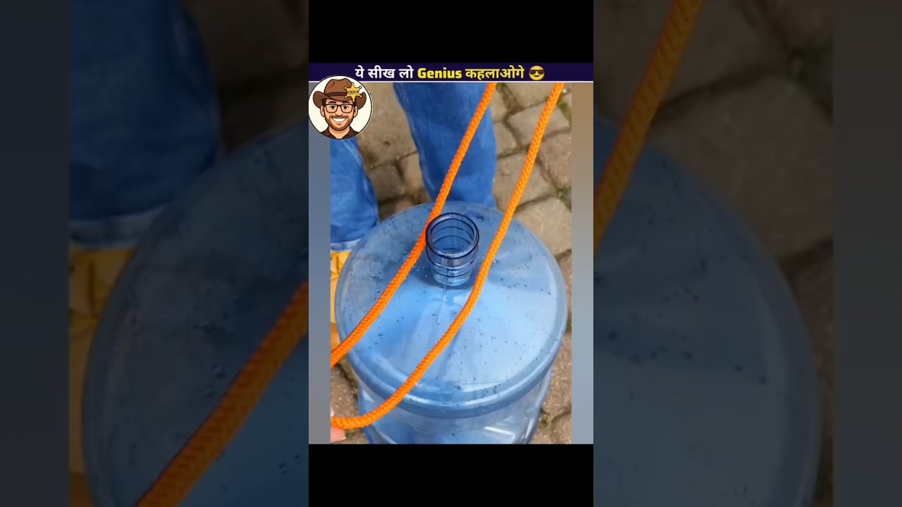 How To Tie Rope Knot 💡 Strong and safe method