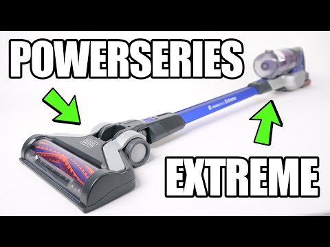 BLACK+DECKER 18V 4in1 Powerseries EXTREME Vacuum Cleaner Unboxing 
