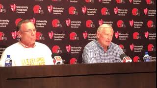 Browns owner Jimmy Haslam says he doesn't regret bringing back Hue Jackson for third season