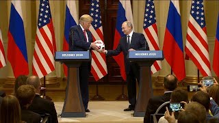 Soccer Ball Given To Trump By Vladimir Putin  #Vladimirputin #Russia #Shorts