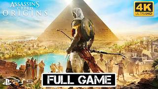 Assassin's Creed Origins - Full Game - No Commentary [4K60FPS]