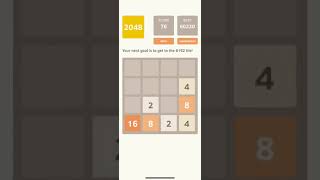 Beating 2048 part 1