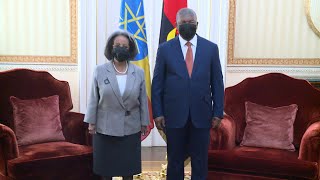 Angola e Etiópia abordam paz e segurança regional