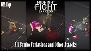 MFE: All Combo Variations and Other Attacks