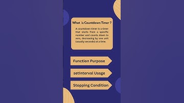 Countdown JavaScript’s setInterval()