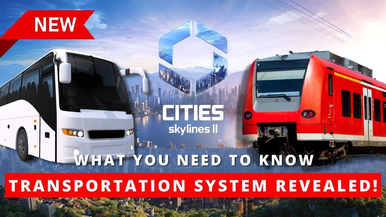 Cities Skylines 2 - NEW Transportation System revealed! Public & Cargo