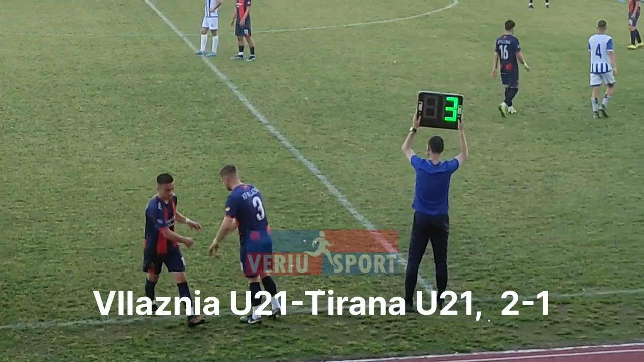 Vllaznia U21-Tirana U21, 2 me 1. Java e fundit e Superligës U21-26 maj 2023, stadiumi “Loro Boriçi”