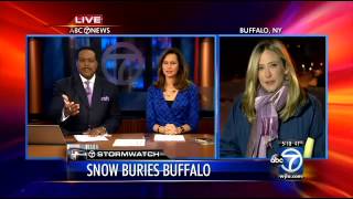 Roofs collapse as Buffalo clobbered by more snow