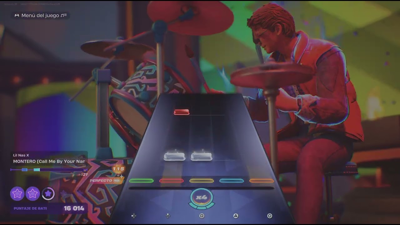 Fortnite Festival - MONTERO (Call Me by Your Name) by Lil Nas X - on drums