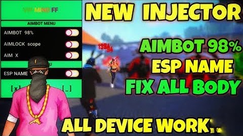 💯ffh4x Auto Headshot Hack‼️ New Injector FF || Free Fire Esp Name Mod Menu Injector Hack #OB32